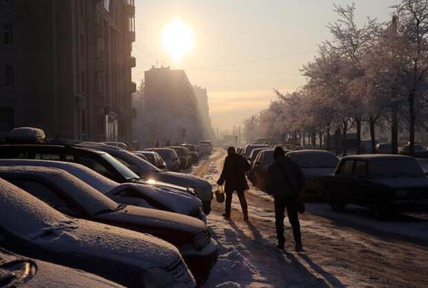 В Петербурге из-за морозов объявлен желтый уровень опасности