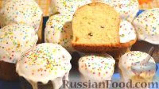 Фото к рецепту: Куличи