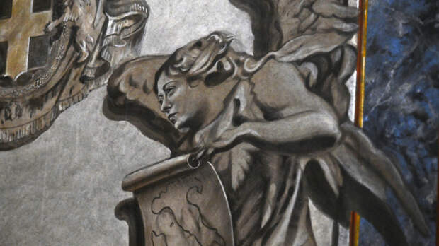 Фреску с «ангелом-Мелони» в римской церкви вернут к оригинальному виду