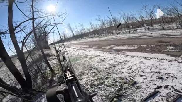 Минобороны РФ показало кадры боев за село Запасное в Запорожской области