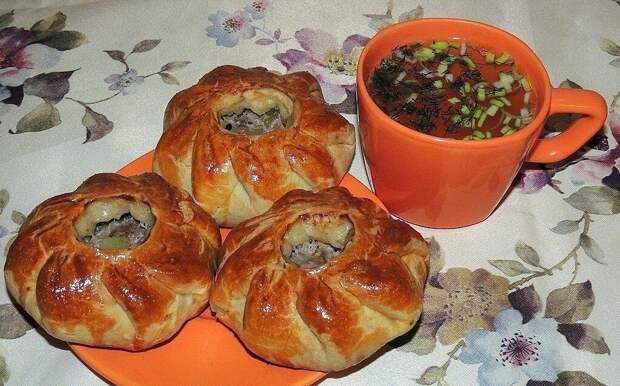 Как приготовить дома татарские пирожки «Вак балиш» с бульоном