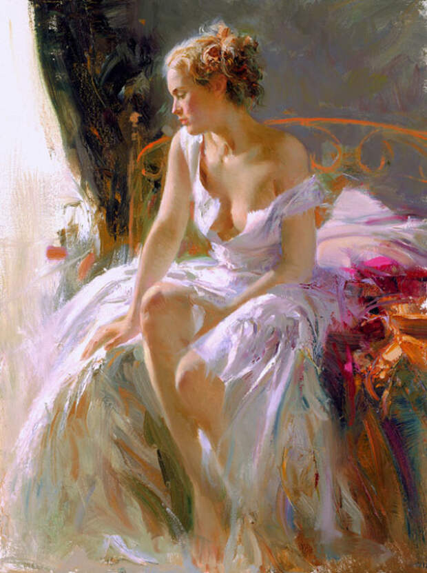 Романтическая живопись от Pino Daeni. Романтическая живопись от Pino Daeni.