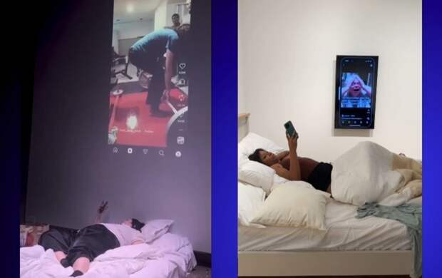 Художница 24 часа листала рилсы в кровати в рамках перформанса