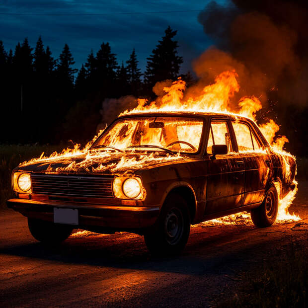 Поджог машины из ревности: новороссийца ждут серьёзные последствия