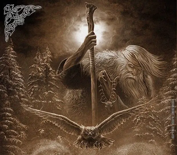 Лики славянских богов. Чернобог