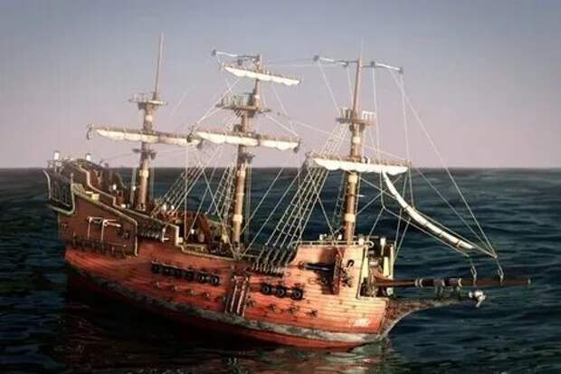 Черная Борода  обманул Стида Боннета. Он забрал у капитана все ценности и оставил ему только этот знаменитый пиратский корабль и команду из 25 человек на одиноком острове.