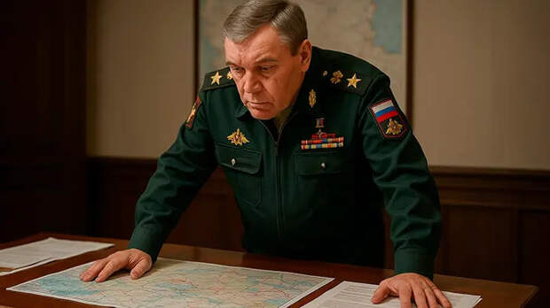 Карта  за спиной Герасимова раскрыла все планы: По Одессе и Николаеву принято решение