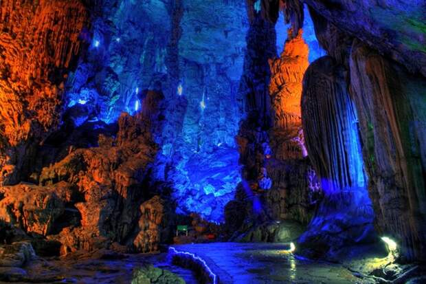 Красочные фотографии Пещеры China_026