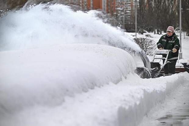 Москвичам рассказали об аномальном снежном покрове