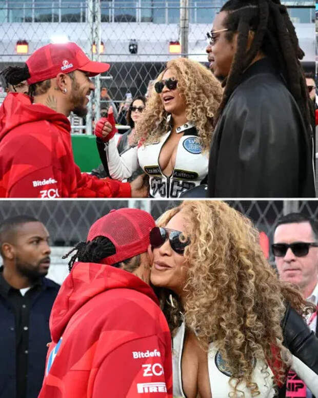 Бейонсе, Джей-Зи и Льюис Хэмилтон