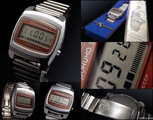 Электронные советские часы ссср, часы, электроника