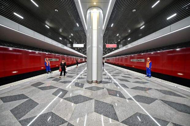 Станция метро. Фото с сайта Стройкомплекса Москвы
