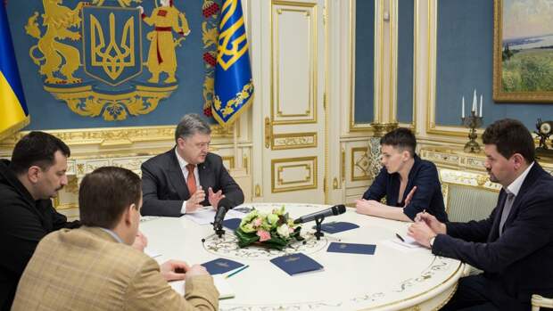 Савченко рассказала об «отвратительных» встречах с «жадным» Порошенко