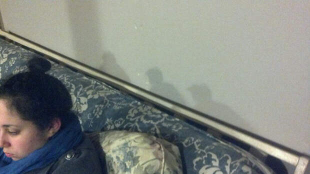 My Friend's Shadow Looks Like Three Sneaking Men
