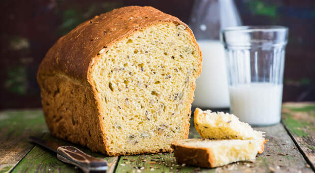 Хлеб на соевом молоке. \ Фото: gastronom.ru.