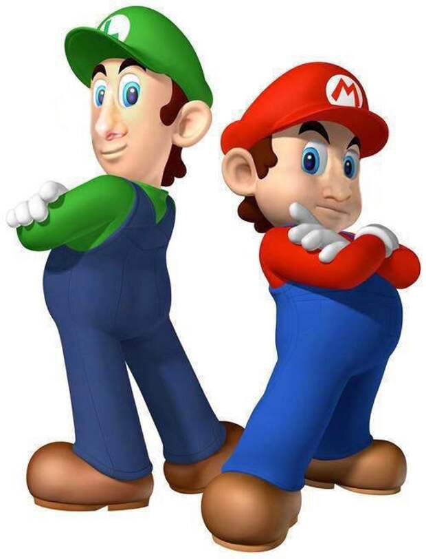 14. Марио и Луиджи с человеческими носами в интернете, неожиданно, непонятно, подборка, странно, странные фото, фото