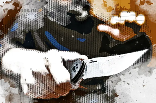 Под Орлом пьяное застолье закончилось ударом ножа в шею мужчины