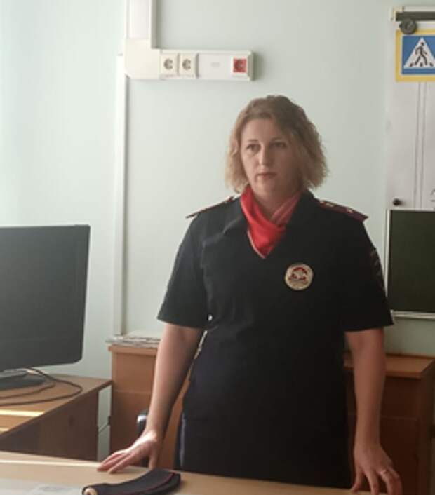 Старший инспектор ПДН УВД по САО Ольга Абдуллина
