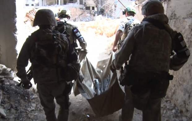 Сирия: Работа спецназа РФ в руинах Восточной Гуты, — уникальные кадры (ВИДЕО)