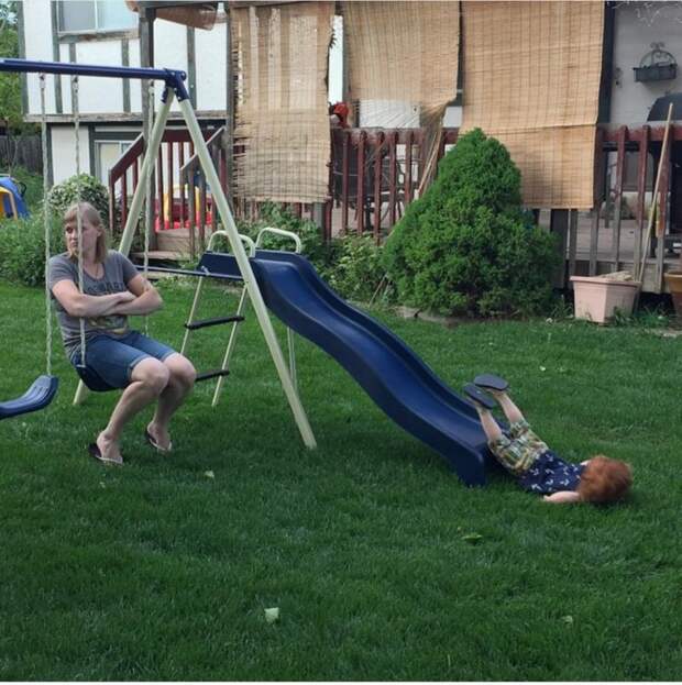 Мама, у вас что-то упало воспитание, дети, ребенок, родитель, ситуация, фото, юмор