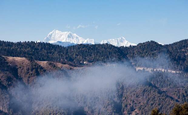 Гангкхар Пуенсум горы, факты