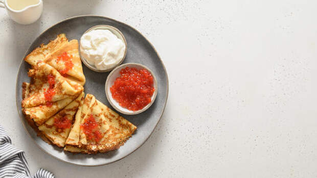 Рецепты несладких намазок для блинов