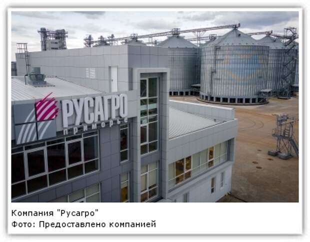 Компания "Русагро" Фото: Предоставлено компанией "Русагро"