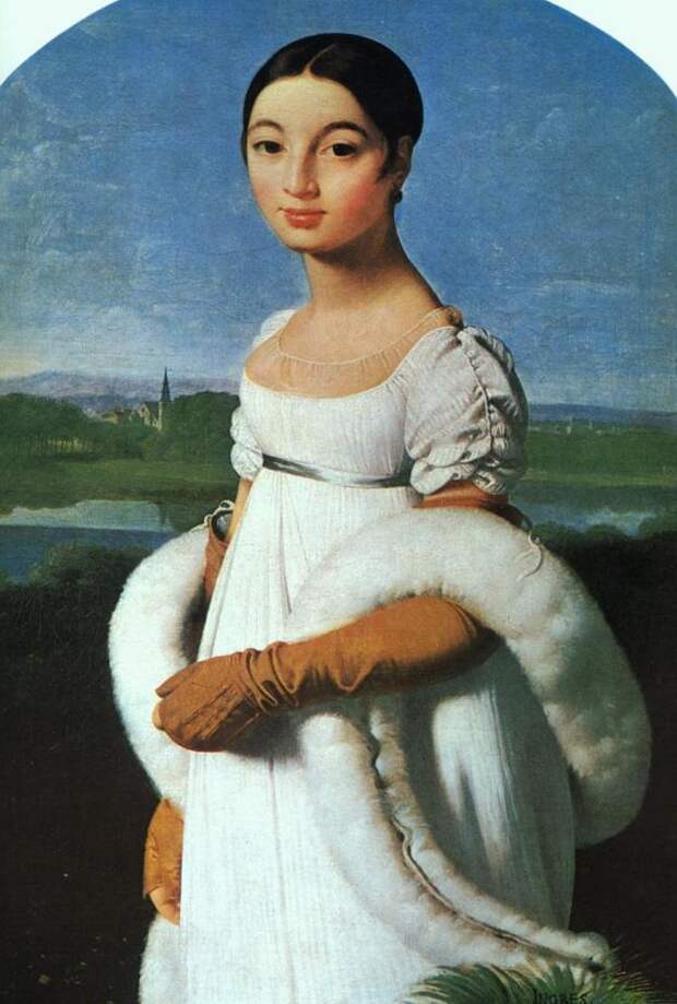 Портрет мадемуазель Ривьер - Жан Огюст Доминик Энгр (1805)