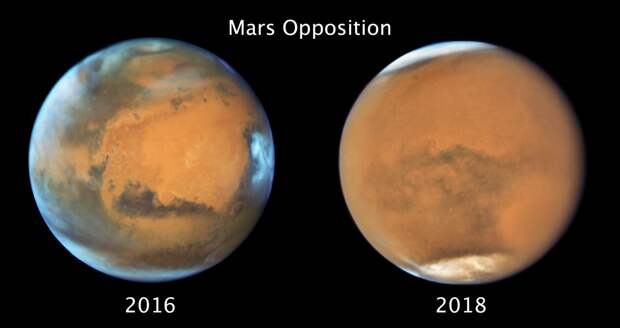 Марс в оппозиции