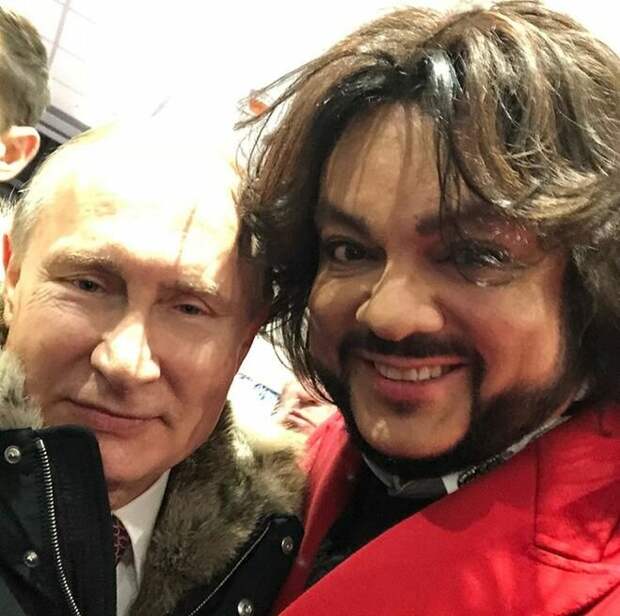 Киркоров с Президентом.Фото Интернет.