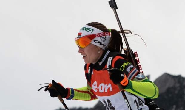 Домрачева обошла Мякяряйнен в общем зачёте Кубка мира по биатлону - Фото