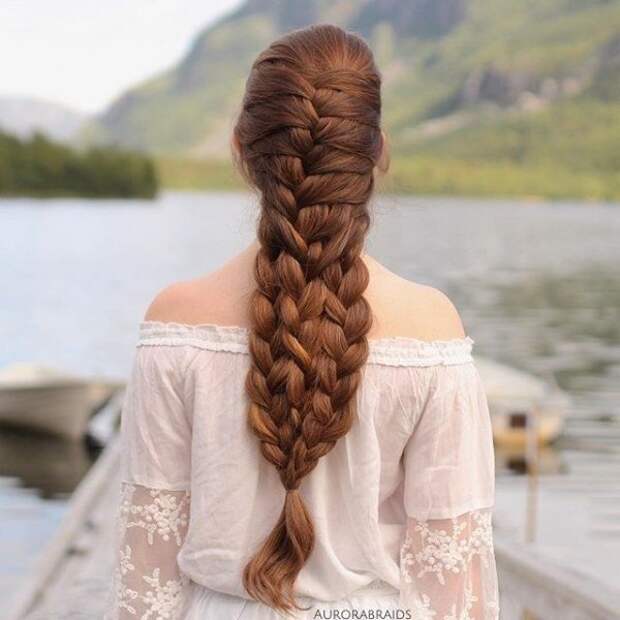 Классные косы от двух норвежских сестричек