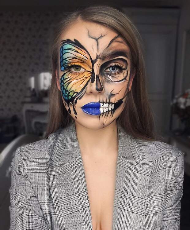 I Transform Myself With Halloween Makeup