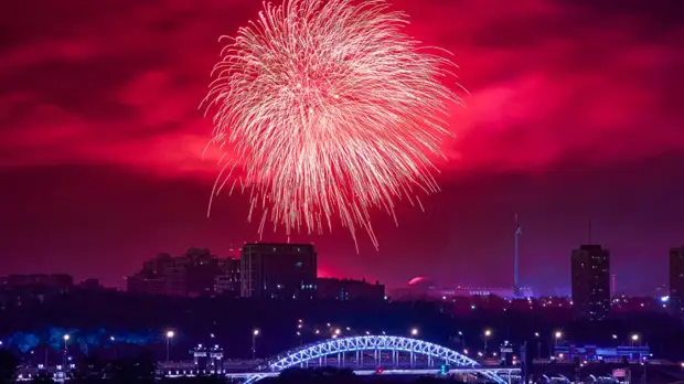 В Москве рассказали о фейерверках ко Дню города