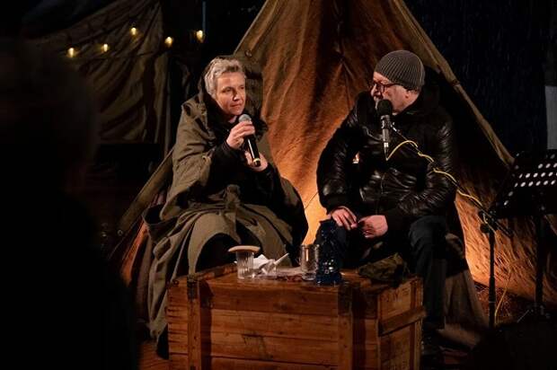 «Белые журавли». Квартирник в День Победы на Невском пятачке