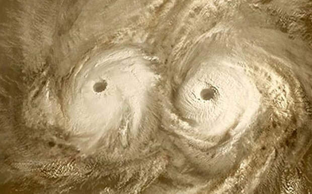 Самые впечатляющие ураганы в Солнечной системе