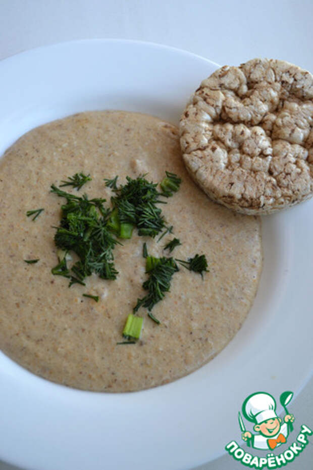 Крем-суп грибной