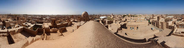 Глиняный город в Иране