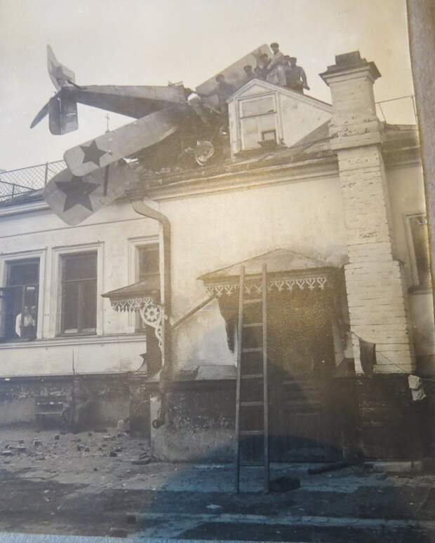 Аварийная посадка, 1920 год. 43–й Витебская авиационная эскадрилия история, люди, мир, фото