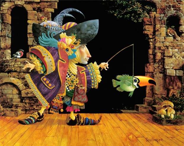 Придворный вельможа. Автор: James Christensen. Придворный вельможа. Автор: James Christensen.