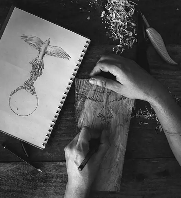 Красивые деревянные ложки Джайлса Ньюмана