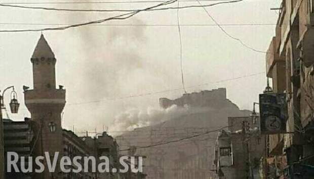СРОЧНО: Сирийская армия штурмует крепость в Пальмире, выжигая ИГИЛ термобарическими ракетами | Русская весна