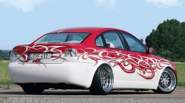 красивый Тюнинг Volkswagen Passat