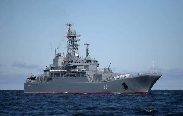 Большой десантный корабль "Королев" Алексей Дружинин/пресс-служба президента РФ/ТАСС, архив