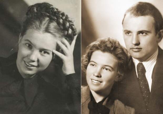Слева – Раиса Титаренко в год поступления в МГУ, 1949. Справа – Михаил и Раиса Горбачевы, первый год брака, 1953 | Фото: liveinternet.ru Слева – Раиса Титаренко в год поступления в МГУ, 1949. Справа – Михаил и Раиса Горбачевы, первый год брака, 1953 | Фото: liveinternet.ru