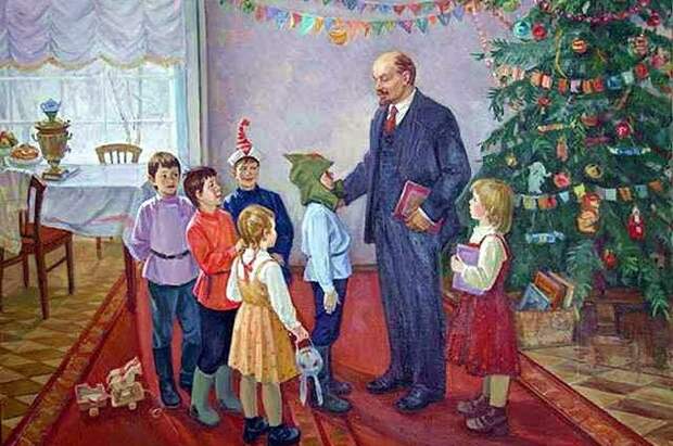 Новый год для партийной элиты в СССР.