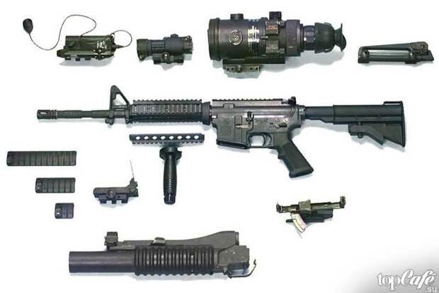 10 видов самого дорогого стрелкового оружия: M4