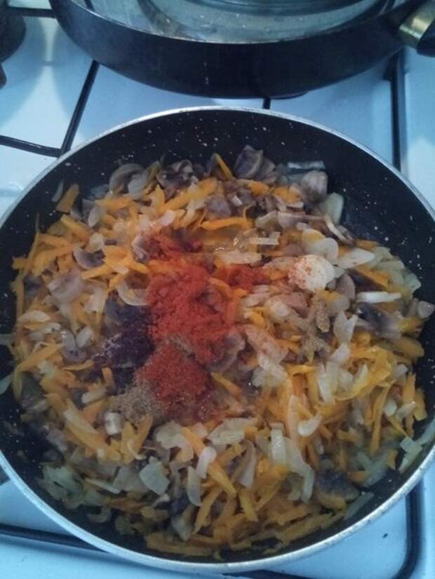 приправляем, солим по вкусу