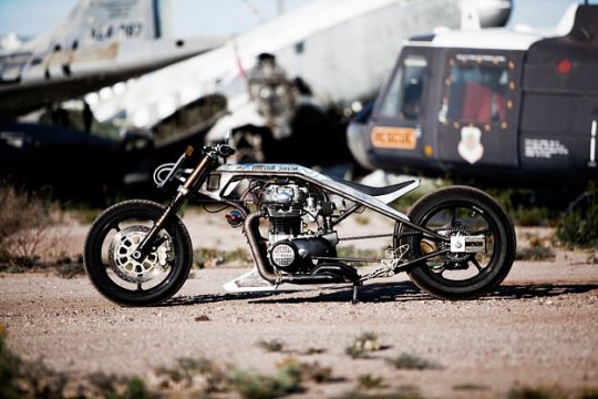 yamaha-xs-650-5 Кастом “Low Down & Shifty” от Icon