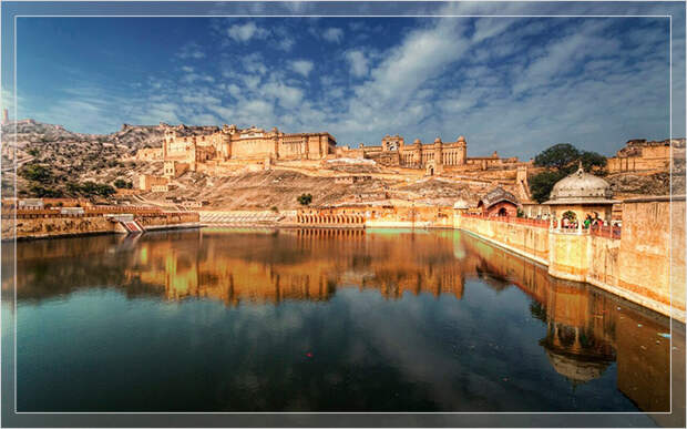 Форт Амбер (Янтарь), Раджастхан, Индия.